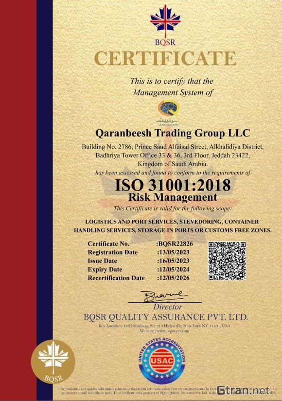 ISO 31001:2018 Risk Management