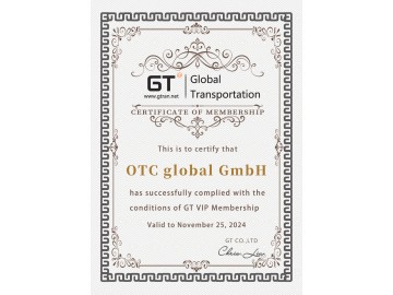 GT VIP Membership Certificate