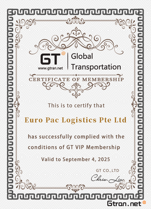 GT VIP Membership Certificate
